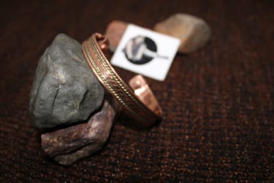 Stylish Copper Cuff thumbnail 2