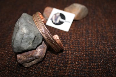 Fancy Design Copper Cuff thumbnail 2