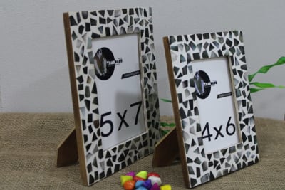 Mosaic Mother of Pearl Picture Frame thumbnail 2