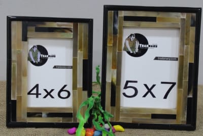 Mosaic Horn Photo Frame thumbnail 1