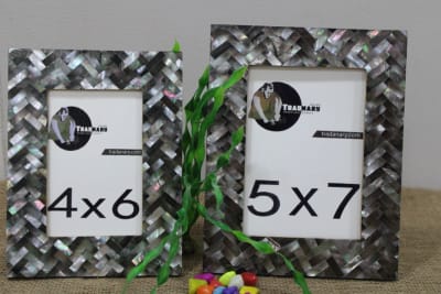 Zigzag MOP Photo Frame thumbnail 1
