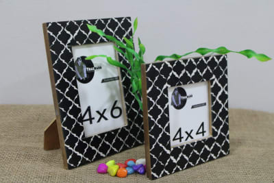 Handmade Black Resin Photo Frame thumbnail 2