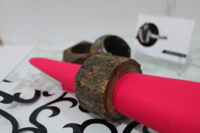 Natural Wood Napkin Ring thumbnail 2