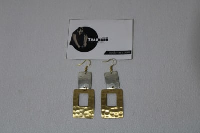 Brass Earrings thumbnail 2