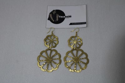 Brass Earrings thumbnail 1
