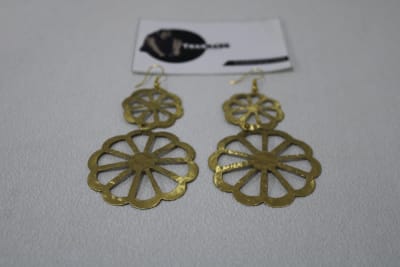 Brass Earrings thumbnail 2