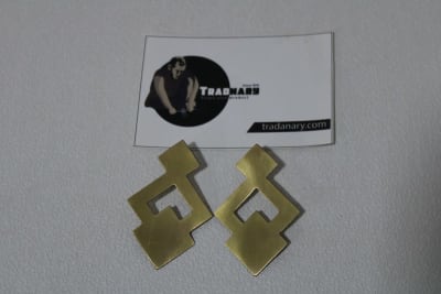 Brass Earrings thumbnail 1