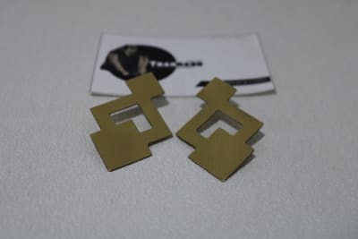 Brass Earrings thumbnail 2