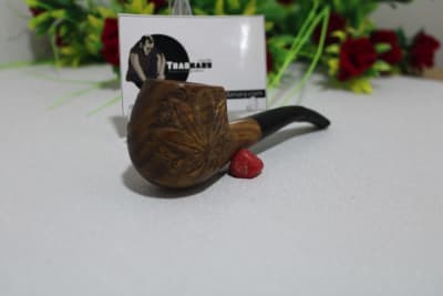 Design Natural Wooden Smoking Pipe thumbnail 2