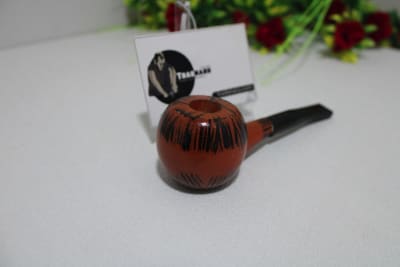 Tomato Design Wooden Smoking Pipe thumbnail 2