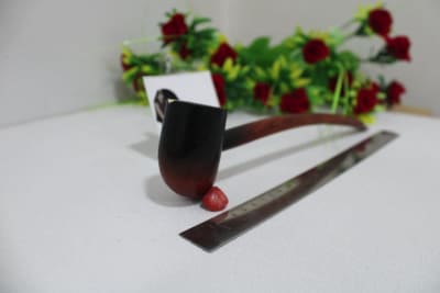 Churchwarden Pot Design Wooden Smoking Pipe thumbnail 2