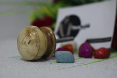 Lite Brown Resin Knob thumbnail 1