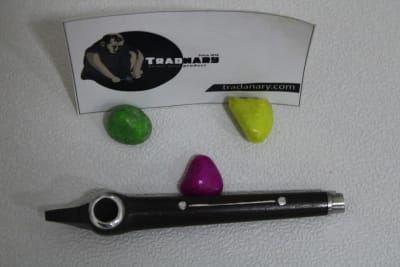 Black Wood Dokha Pipe thumbnail 2