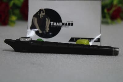Black Wood Dokha Pipe thumbnail 1