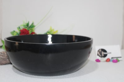 Black Resin Bowl thumbnail 2