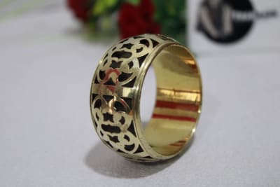 Brass Ring In Round thumbnail 5