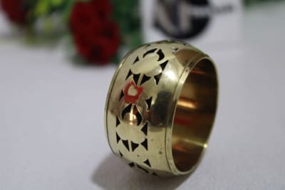 Designed Brass Ring thumbnail 2