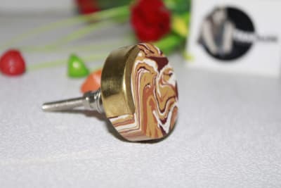 Knob In Colorful Marble thumbnail 3