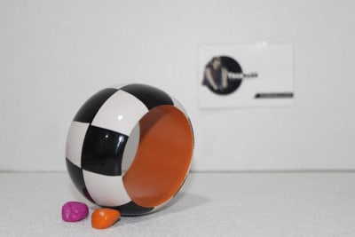 White And Black Colored Bangle thumbnail 2