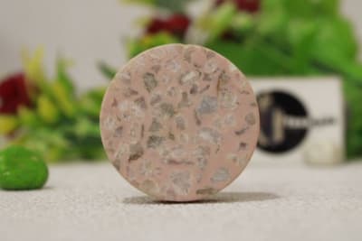 Marble Mixed Pink Resin Knob, thumbnail 2