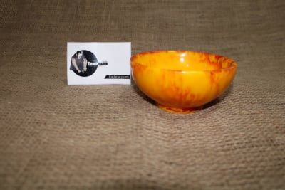 Yellow Resin Bowl In Small Size thumbnail 2