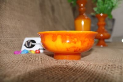 Yellow Resin Bowl In Medium Size thumbnail 2