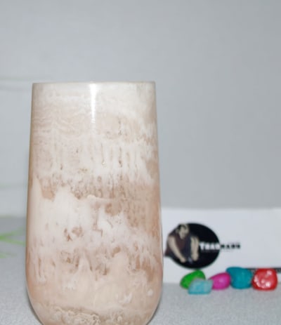 White Resin Flower Pot thumbnail 2