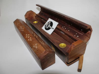Coffin Shape Incense Stick Box thumbnail 1