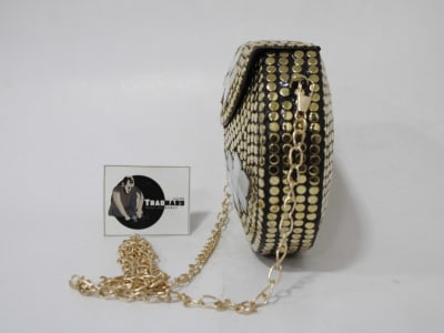 MOP & METAL STUNNING CLUTCH BAG thumbnail 3