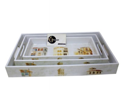 ENAMEL COATED SERVING TRAY thumbnail 3