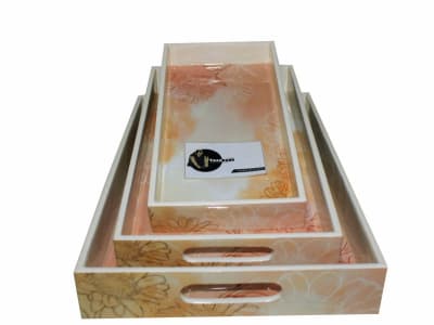 Custom Enamel Coated Serving Tray thumbnail 4