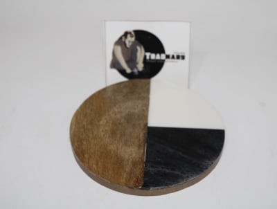ROUND RESIN INLAY COASTER thumbnail 2
