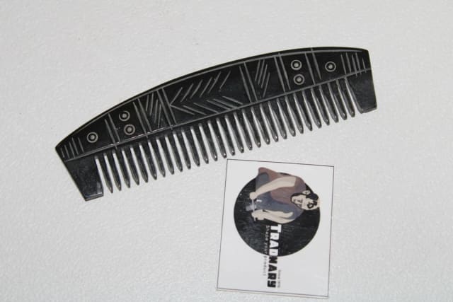 Handmade Carving Horn Comb in Horn manufactured in India