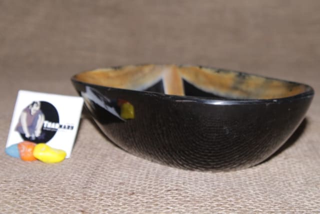 Handmade Black Horn Tray in Horn manufactured in India