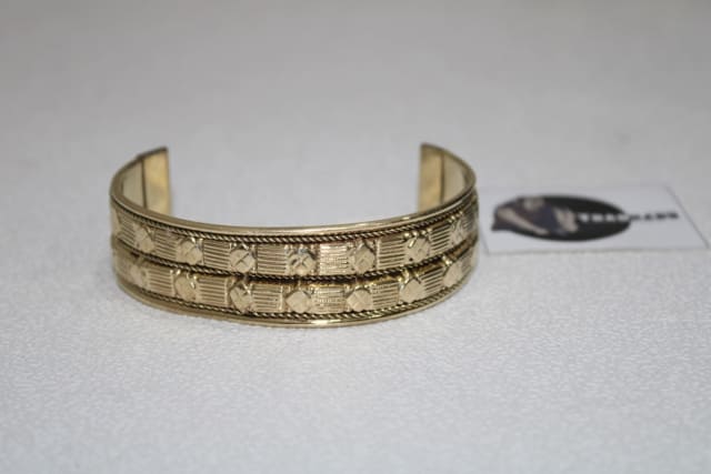 Handmade Fancy Brass Cuff in Brass manufactured in India