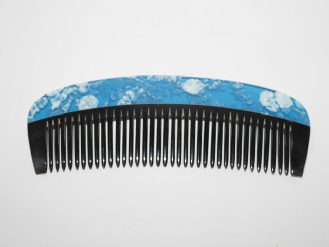 Handmade RESIN & HORN JOINEDED COMB in Resin & Horn manufactured in India