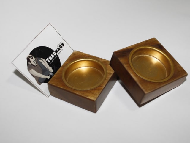 Handmade MINI WOODEN CONE BURNER in WOOD manufactured in India