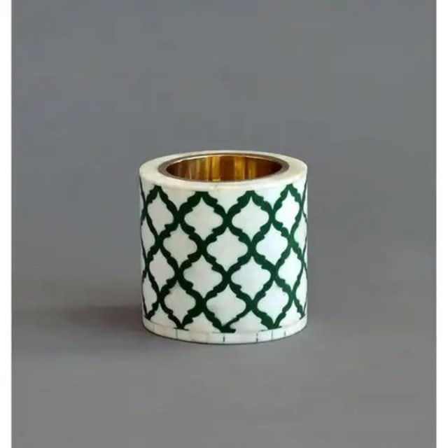 Handmade Bone Inlay Bakhoor Burner in Bone Inlay manufactured in India