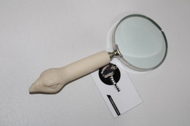 Hawk Shape Magnifying Glass — Resin