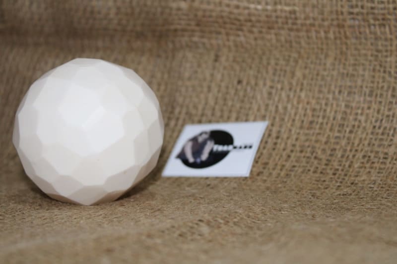 White Resin Ball — Resin