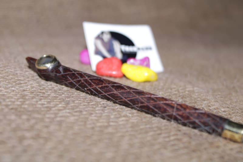 Latest Medwakh Pipe — Wood & Brass