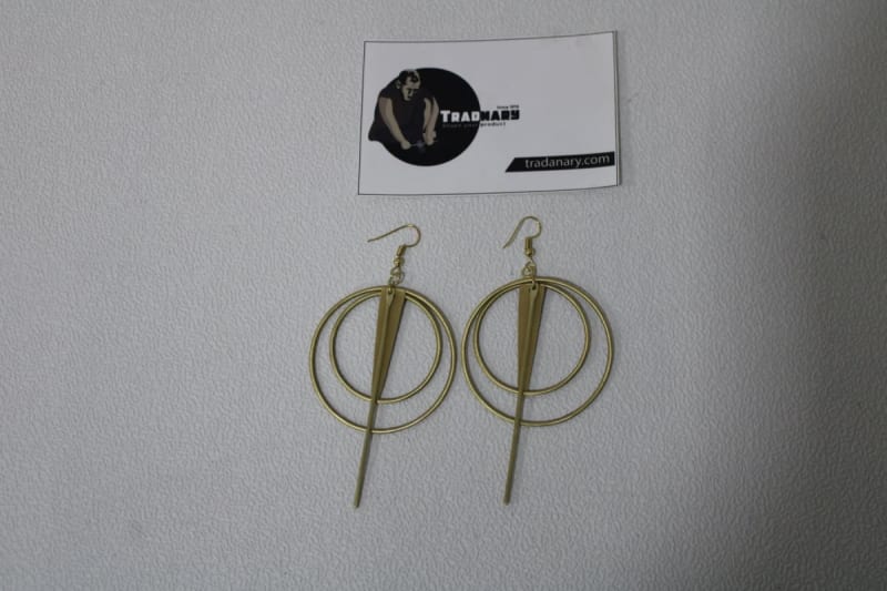 BRAss Earrings — undefined
