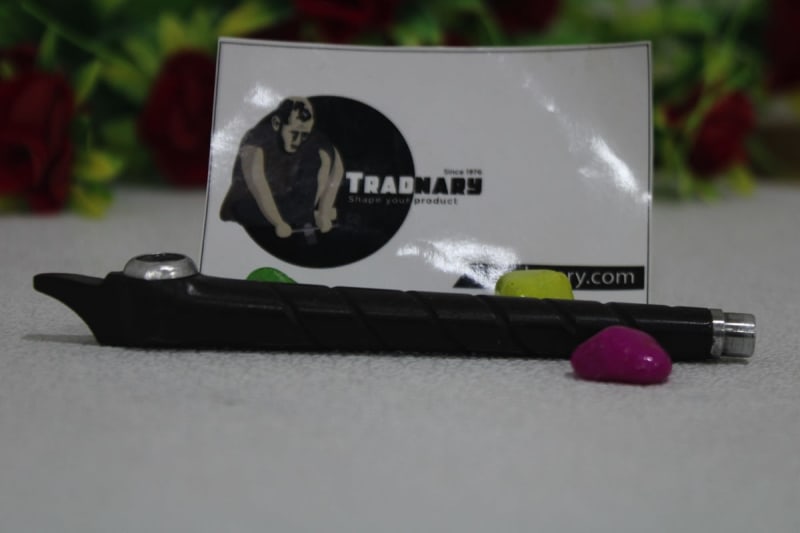 Tobacco Pipe — Wood & Metal