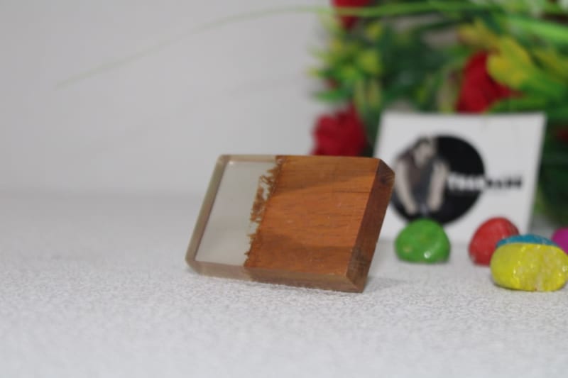 Half- Wood & Resin — Wood & Resin