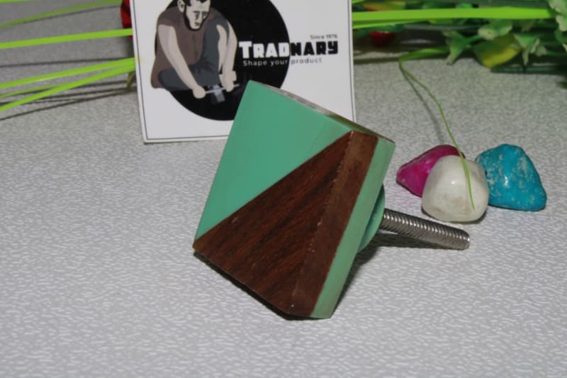 Triangle Shape Resin & Wood — Resin & Wood