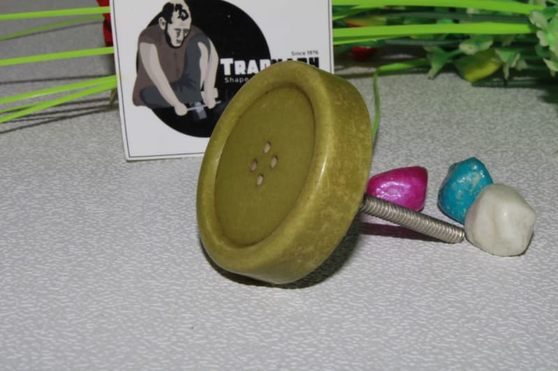 Resin Button Knob — Resin
