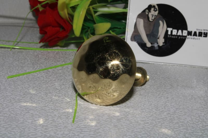 Simple Brass Knob — Brass