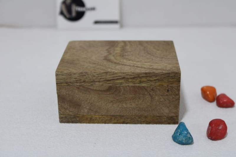Square Wooden Box
