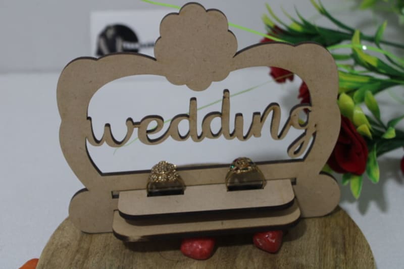 Personalized Wedding Ring Holder