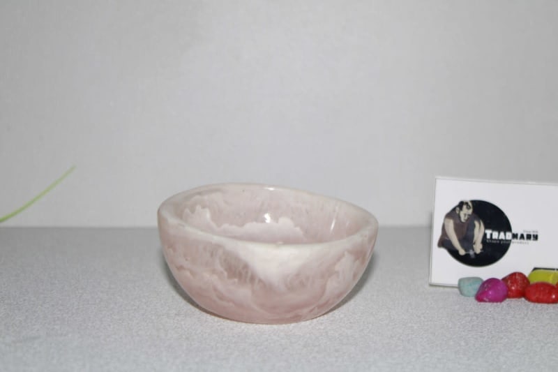 White Resin Small Bowl — Resin